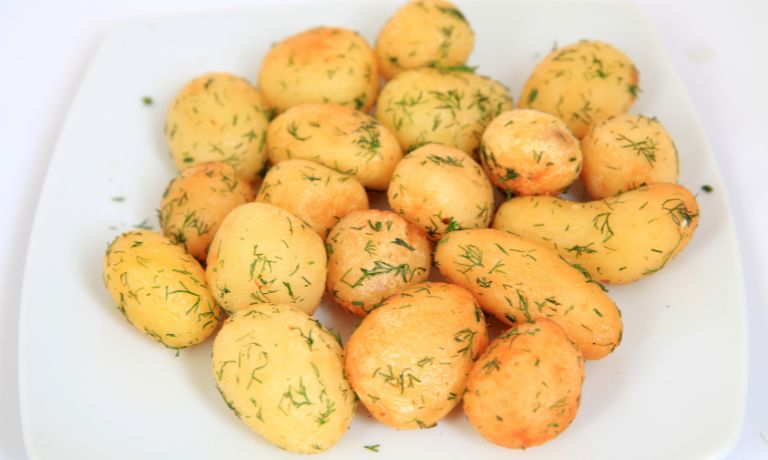 Garlic-Roasted Potatoes