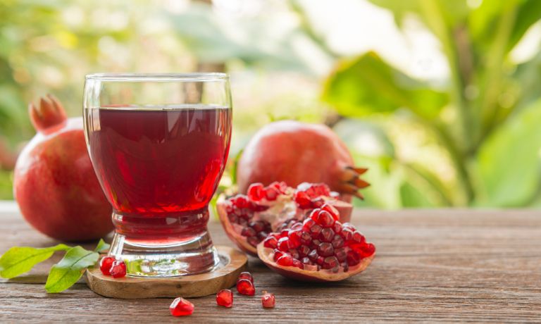 Pomegranate Juice With Sugar